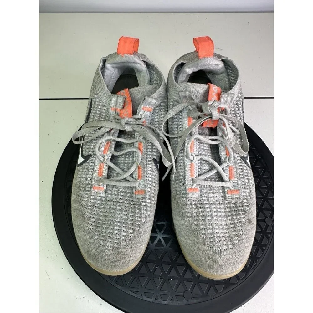 Nike Air Vapormax 2021 Flyknit GS Running Shoes DB1550 002 Sz 5.5y